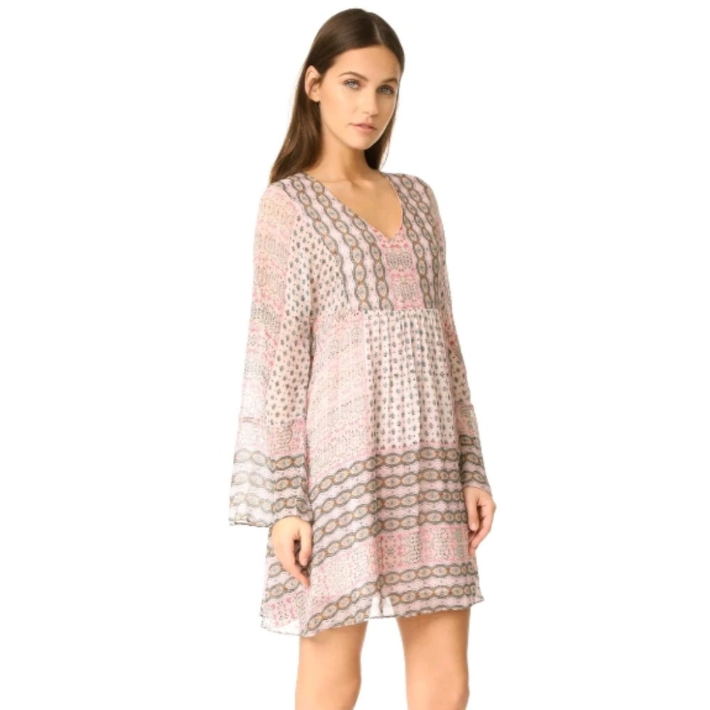 NEW Rebecca Minkoff Women's Pink Redland Long Sleeves Size XS 2